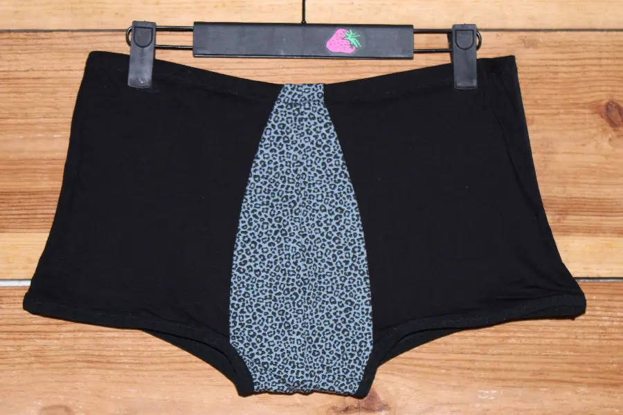 Corbata Leopardo Azul